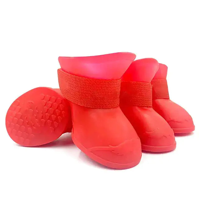 4Pcs Anti-slip Rubber Boots