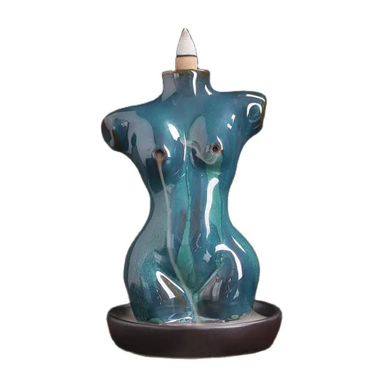 Ceramic Waterfall Backflow Incense Burner